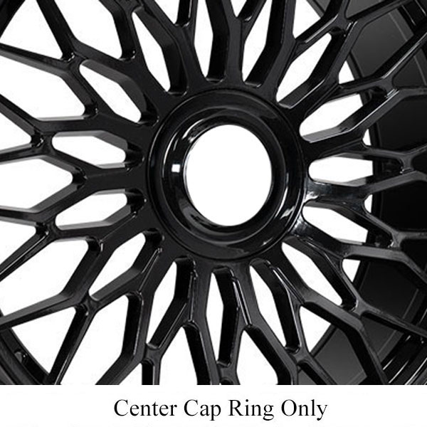 Azad AZ301 Gloss Black Floating Center Cap Ring
