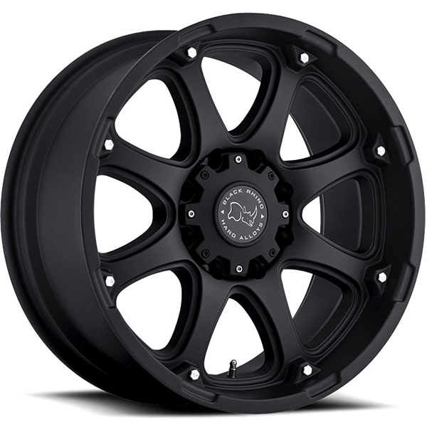 Black Rhino Glamis Matte Black Center Cap