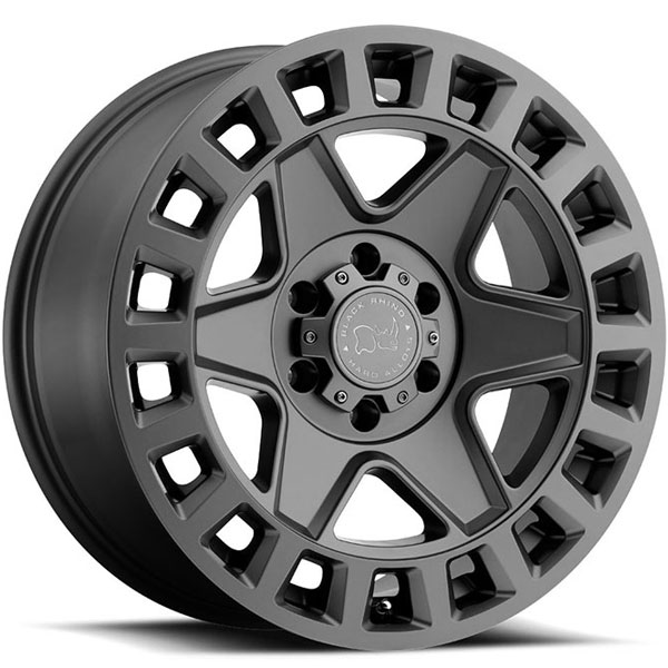 Black Rhino York Matte Gunmetal Center Cap