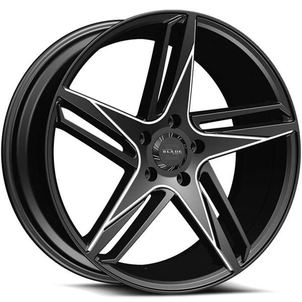 Blade BL-407 Adverso Matte Black Center Cap