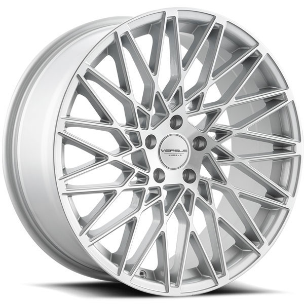 Versus VS001 Silver with Machined Face Center Cap