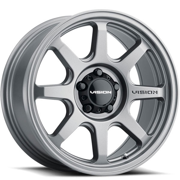 Vision 351 Flow Satin Gray Center Cap