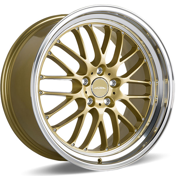 Ace Alloy SL-M D715 Gloss Gold with Diamond Lip