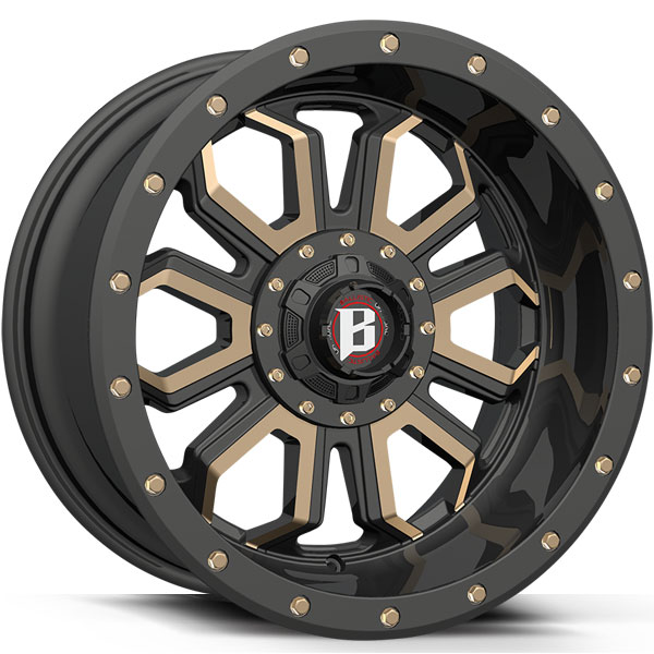 Ballistic 967 Saber Flat Black with Flat Bronze Face