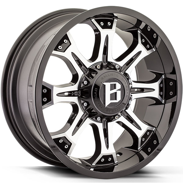 Ballistic 974 Komodo Gloss Black with Machined Face