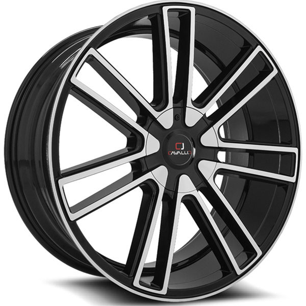 Cavallo CLV-21 Gloss Black Machined