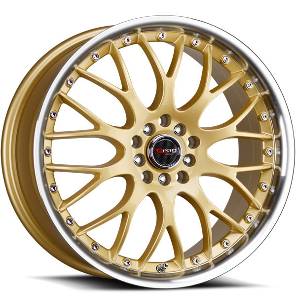 Drag DR-19 Gold with Machined Lip