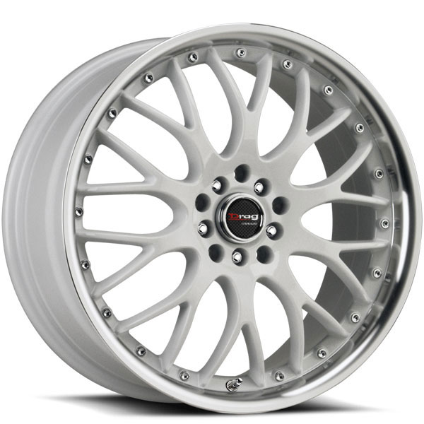 Drag DR-19 White with Machined Lip