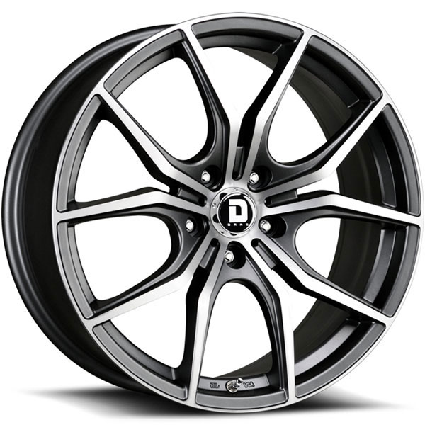 Drag DR-67 Charcoal Gray with Machined Face