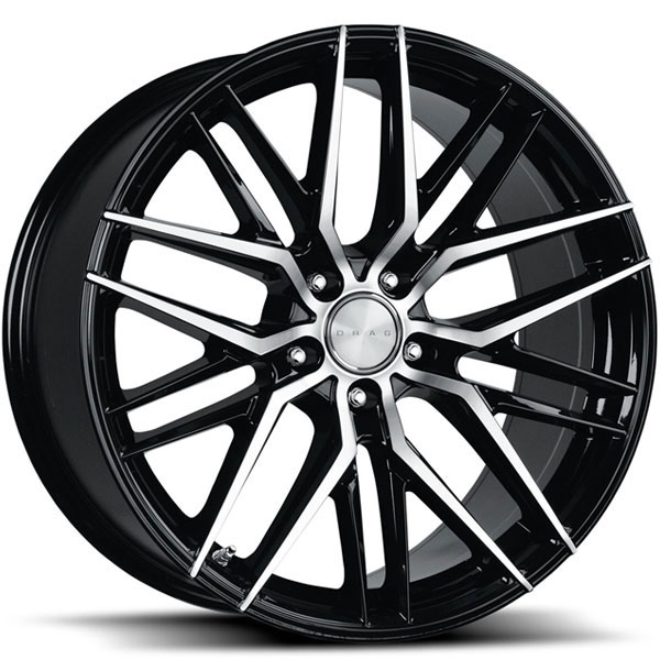 Drag DR-77 Gloss Black with Machined Face