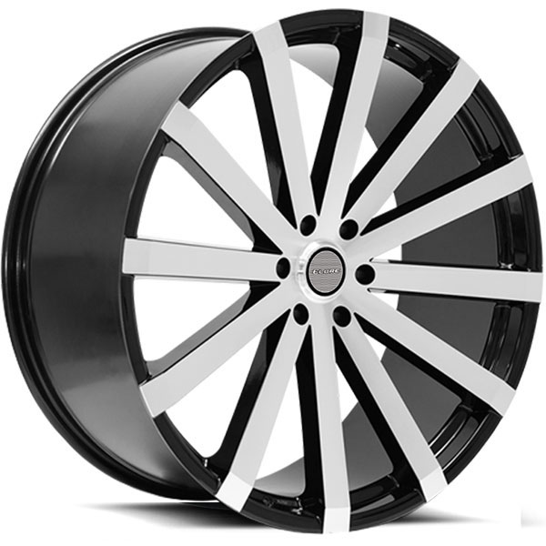 Elure 037 Black with Machined Face 6 Lug