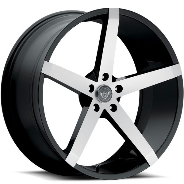 Gima SLY Black with Machined Face 5 Lug