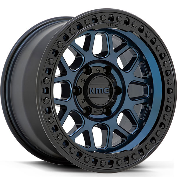 KMC KM549 GRS Midnight Blue with Gloss Black Lip