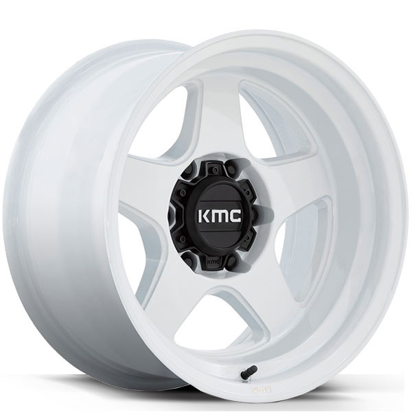 KMC KM728 Lobo Gloss White