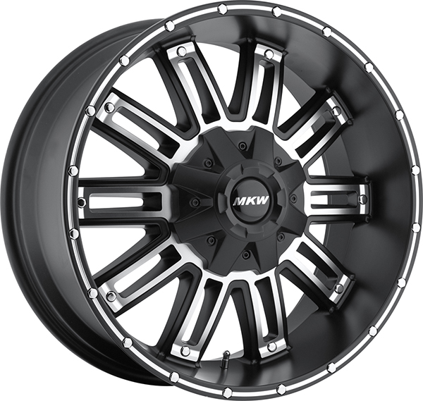 MKW M80 Gloss Black with Machined Face