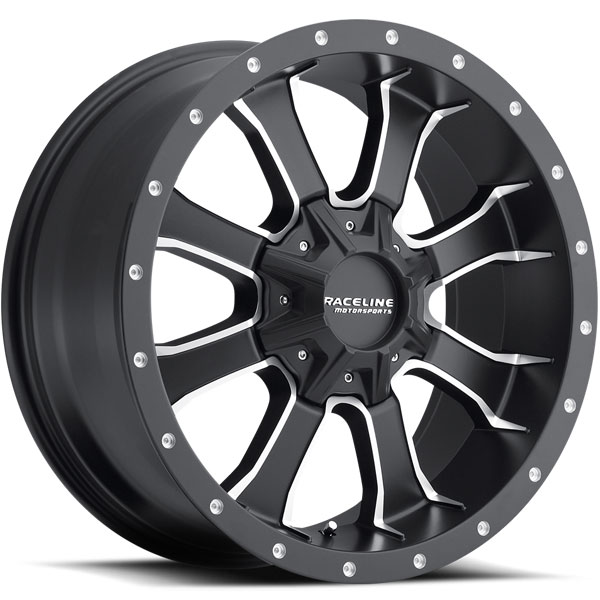 Raceline 927M Mamba HD Black with Machined Spokes