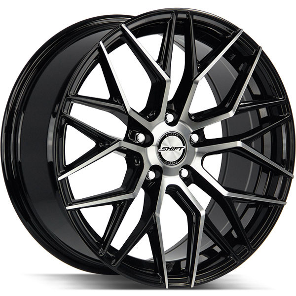 Shift Spring Gloss Black with Machined Face 18 Inch