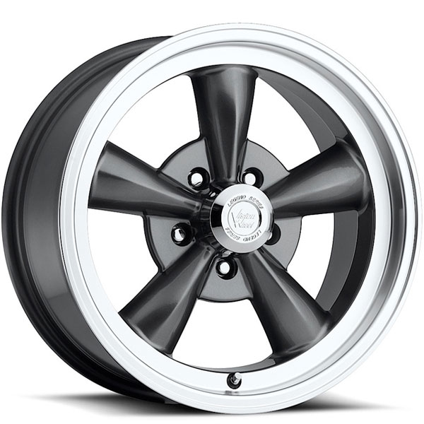Vision 141 Legend 5 Gun Metal with Machined Lip