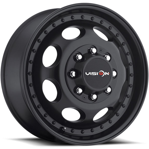 Vision 181 Hauler Duallie Matte Black Front