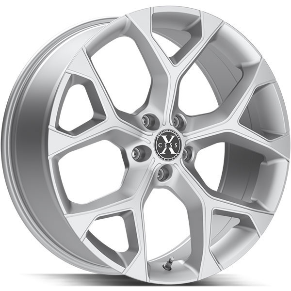 Xcess X05 5 Flake Silver with Machined Face